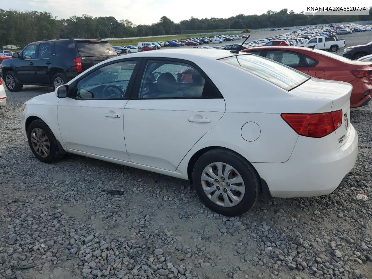 2010 Kia Forte Lx VIN: KNAFT4A2XA5820774 Lot: 75229024