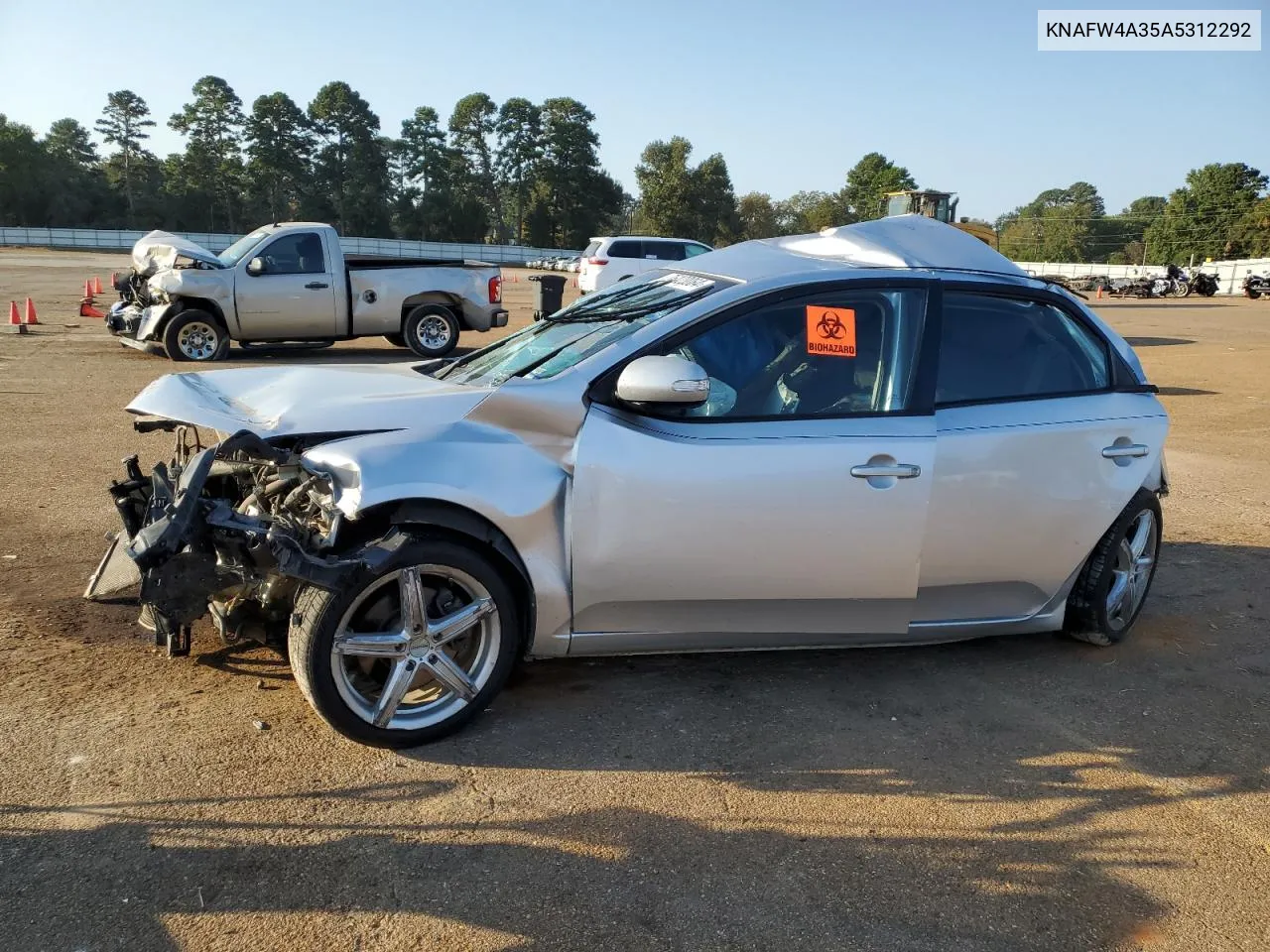 2010 Kia Forte Sx VIN: KNAFW4A35A5312292 Lot: 75423064