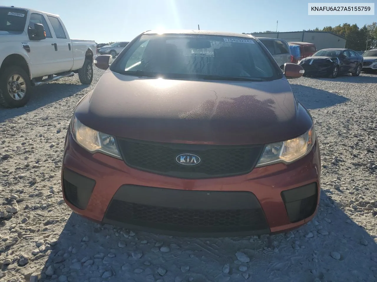 2010 Kia Forte Ex VIN: KNAFU6A27A5155759 Lot: 75429224