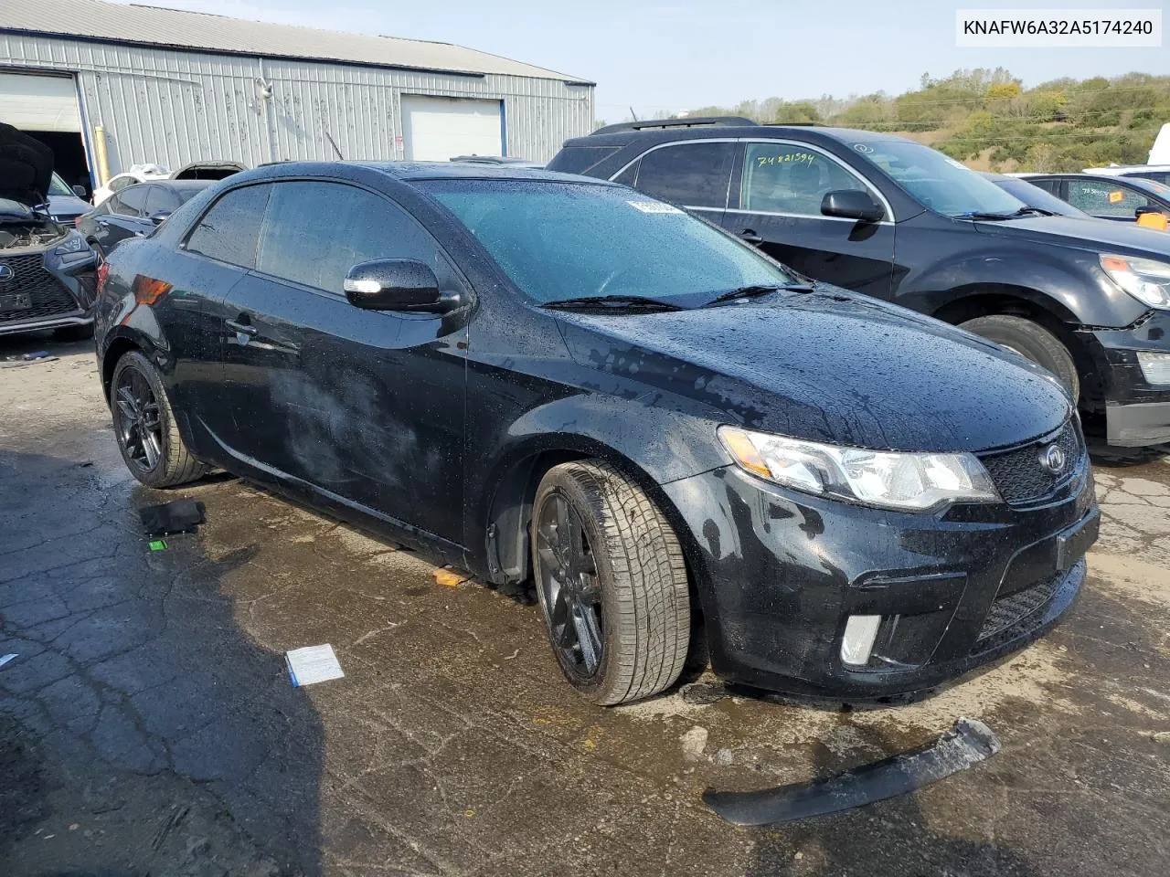 2010 Kia Forte Sx VIN: KNAFW6A32A5174240 Lot: 75507824