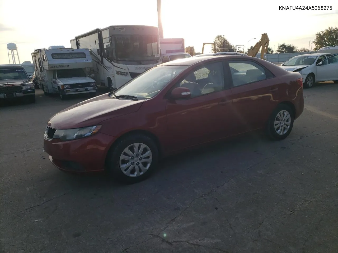 2010 Kia Forte Ex VIN: KNAFU4A24A5068275 Lot: 75685464