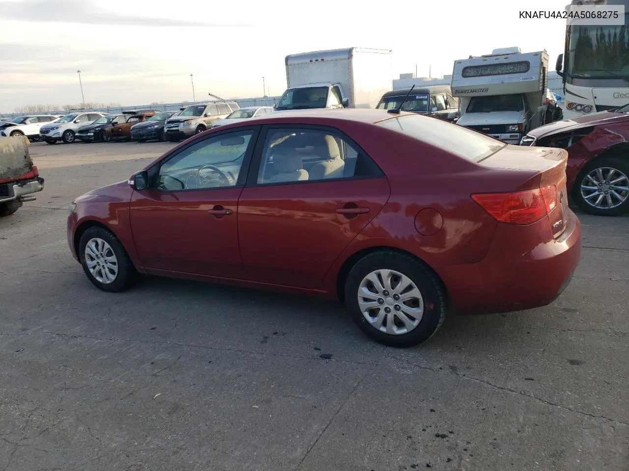 2010 Kia Forte Ex VIN: KNAFU4A24A5068275 Lot: 75685464