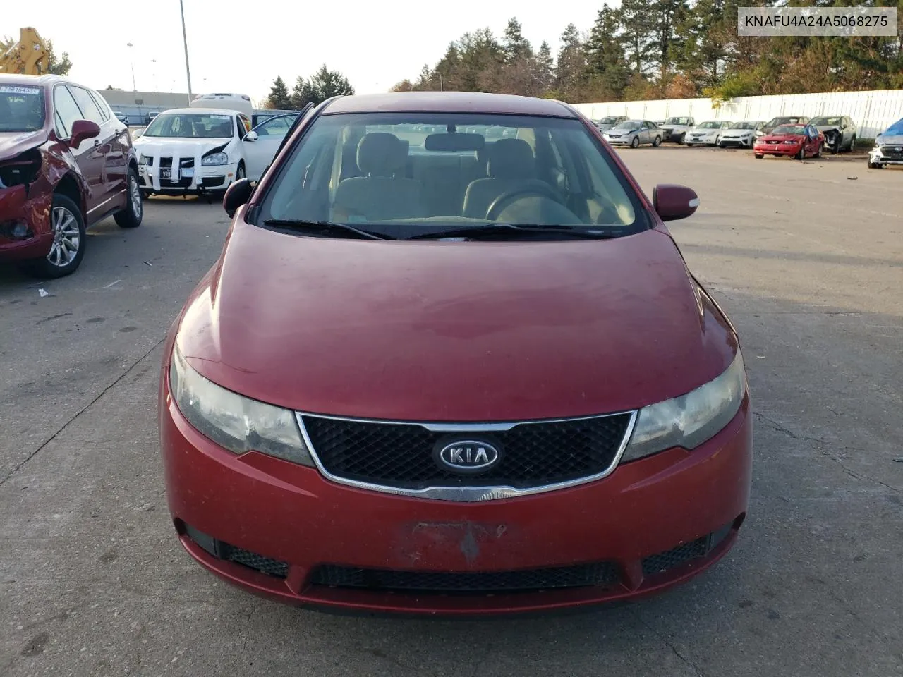 2010 Kia Forte Ex VIN: KNAFU4A24A5068275 Lot: 75685464