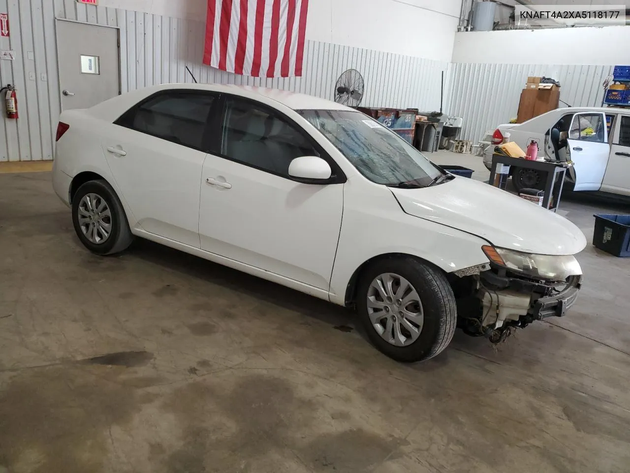 2010 Kia Forte Lx VIN: KNAFT4A2XA5118177 Lot: 75698154