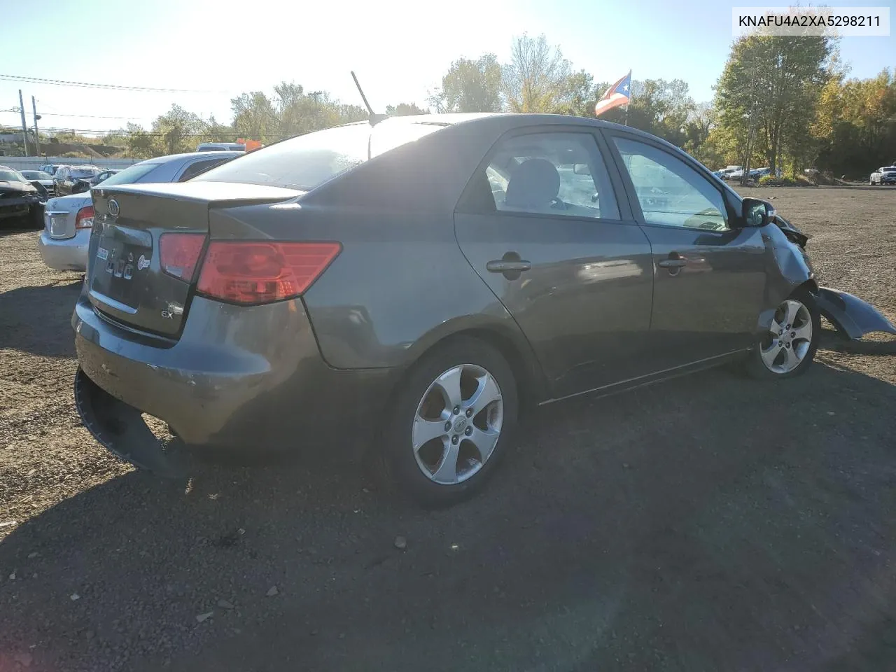 2010 Kia Forte Ex VIN: KNAFU4A2XA5298211 Lot: 75727944