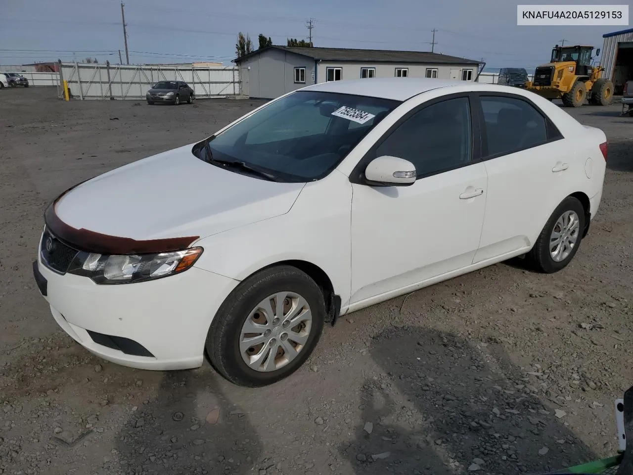 2010 Kia Forte Ex VIN: KNAFU4A20A5129153 Lot: 75925364