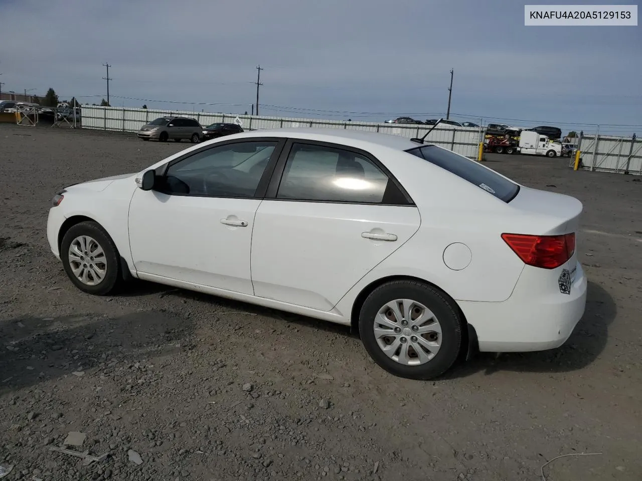 2010 Kia Forte Ex VIN: KNAFU4A20A5129153 Lot: 75925364