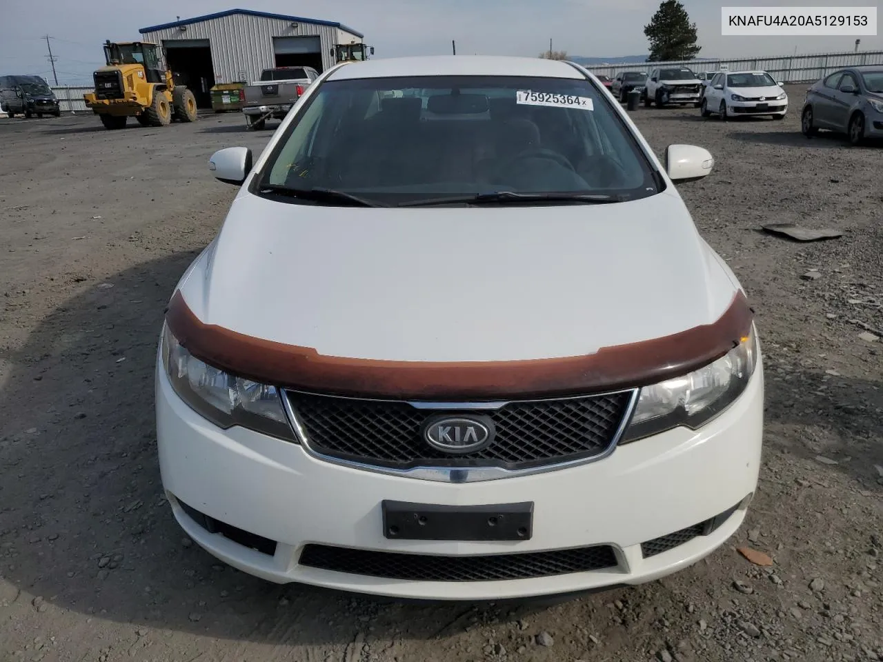 2010 Kia Forte Ex VIN: KNAFU4A20A5129153 Lot: 75925364