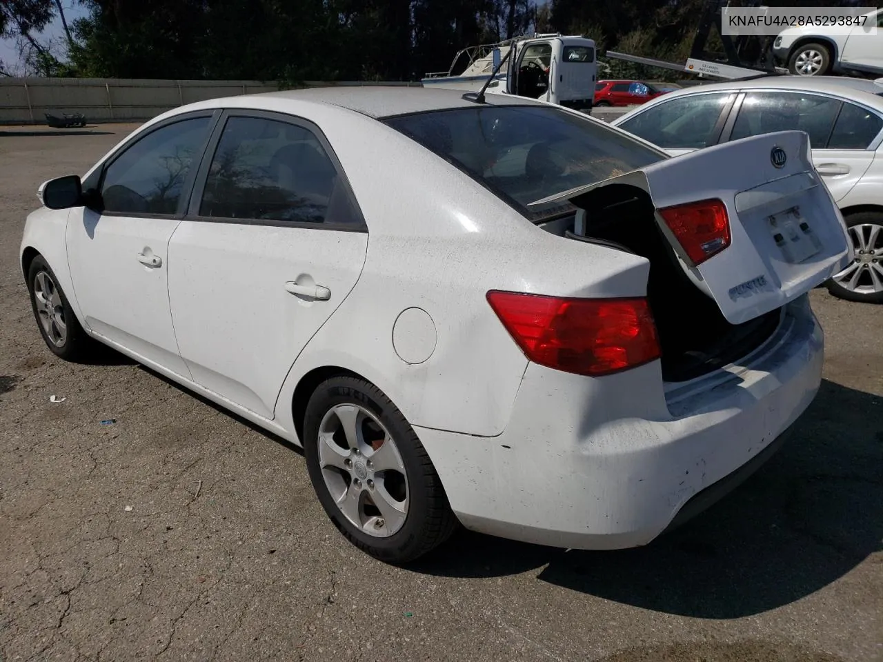 2010 Kia Forte Ex VIN: KNAFU4A28A5293847 Lot: 75926634