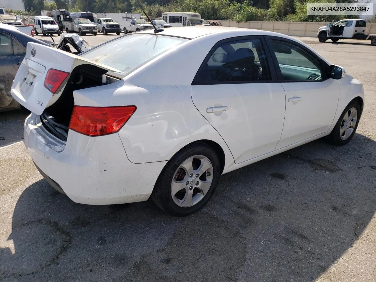 2010 Kia Forte Ex VIN: KNAFU4A28A5293847 Lot: 75926634