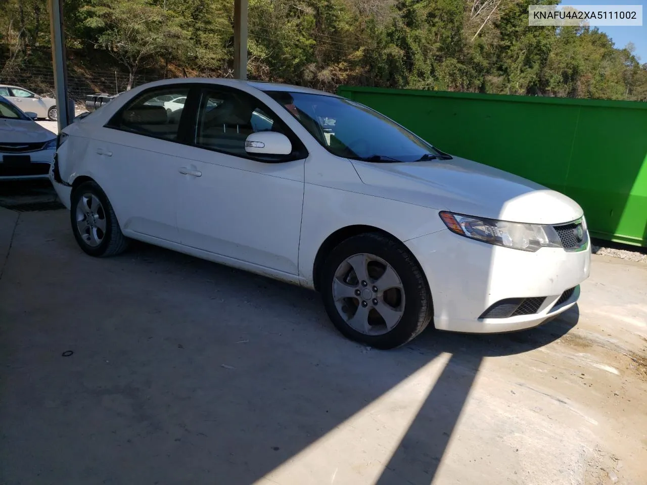 2010 Kia Forte Ex VIN: KNAFU4A2XA5111002 Lot: 75937574