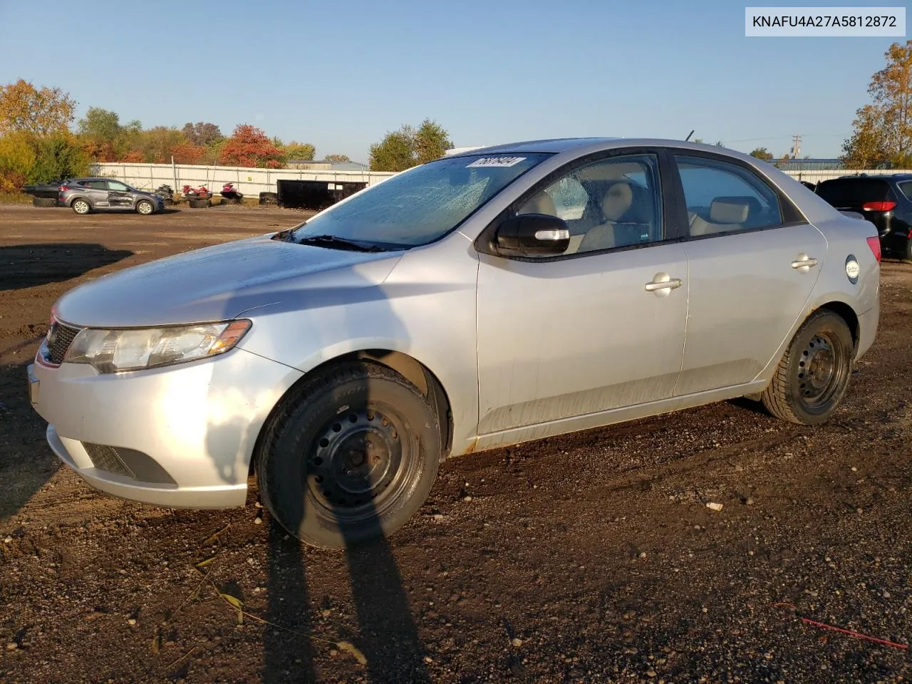 2010 Kia Forte Ex VIN: KNAFU4A27A5812872 Lot: 76876404