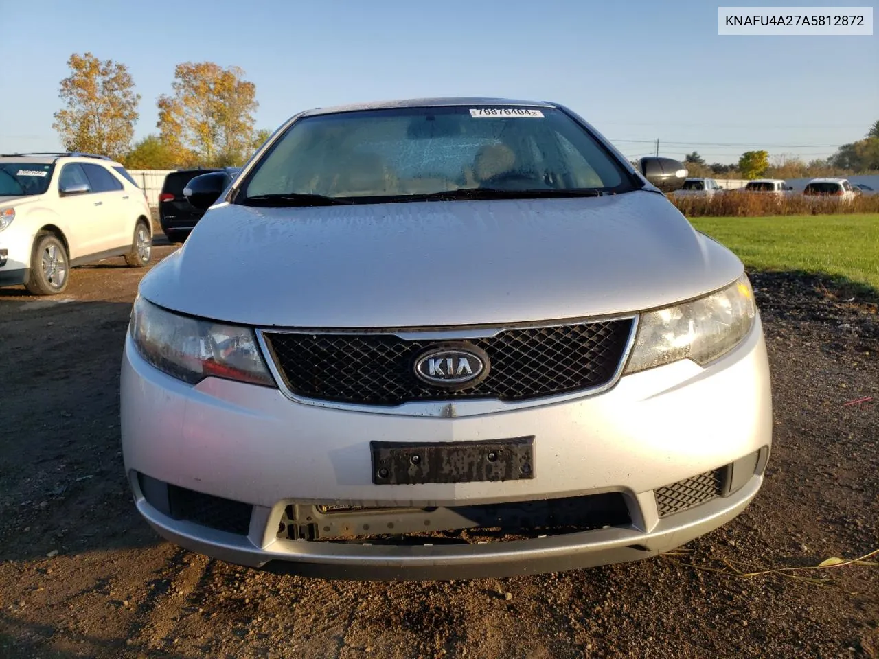 2010 Kia Forte Ex VIN: KNAFU4A27A5812872 Lot: 76876404