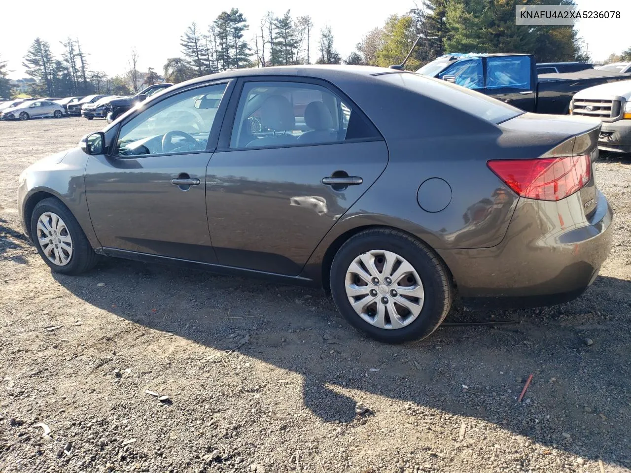 2010 Kia Forte Ex VIN: KNAFU4A2XA5236078 Lot: 76955174