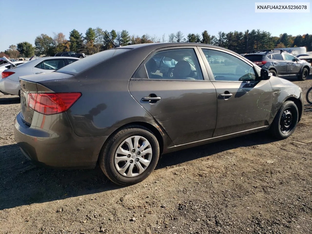 2010 Kia Forte Ex VIN: KNAFU4A2XA5236078 Lot: 76955174