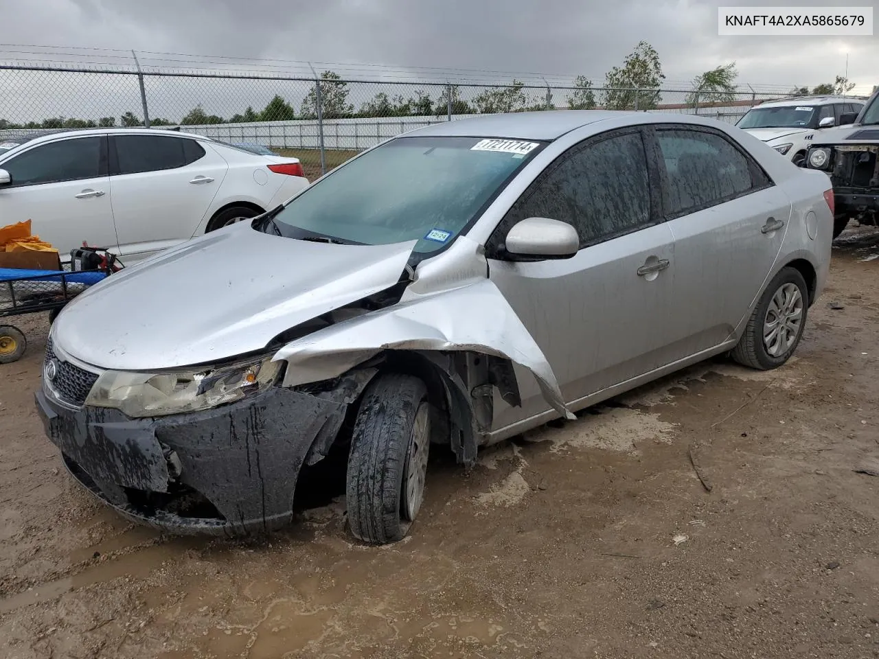 2010 Kia Forte Lx VIN: KNAFT4A2XA5865679 Lot: 77211714