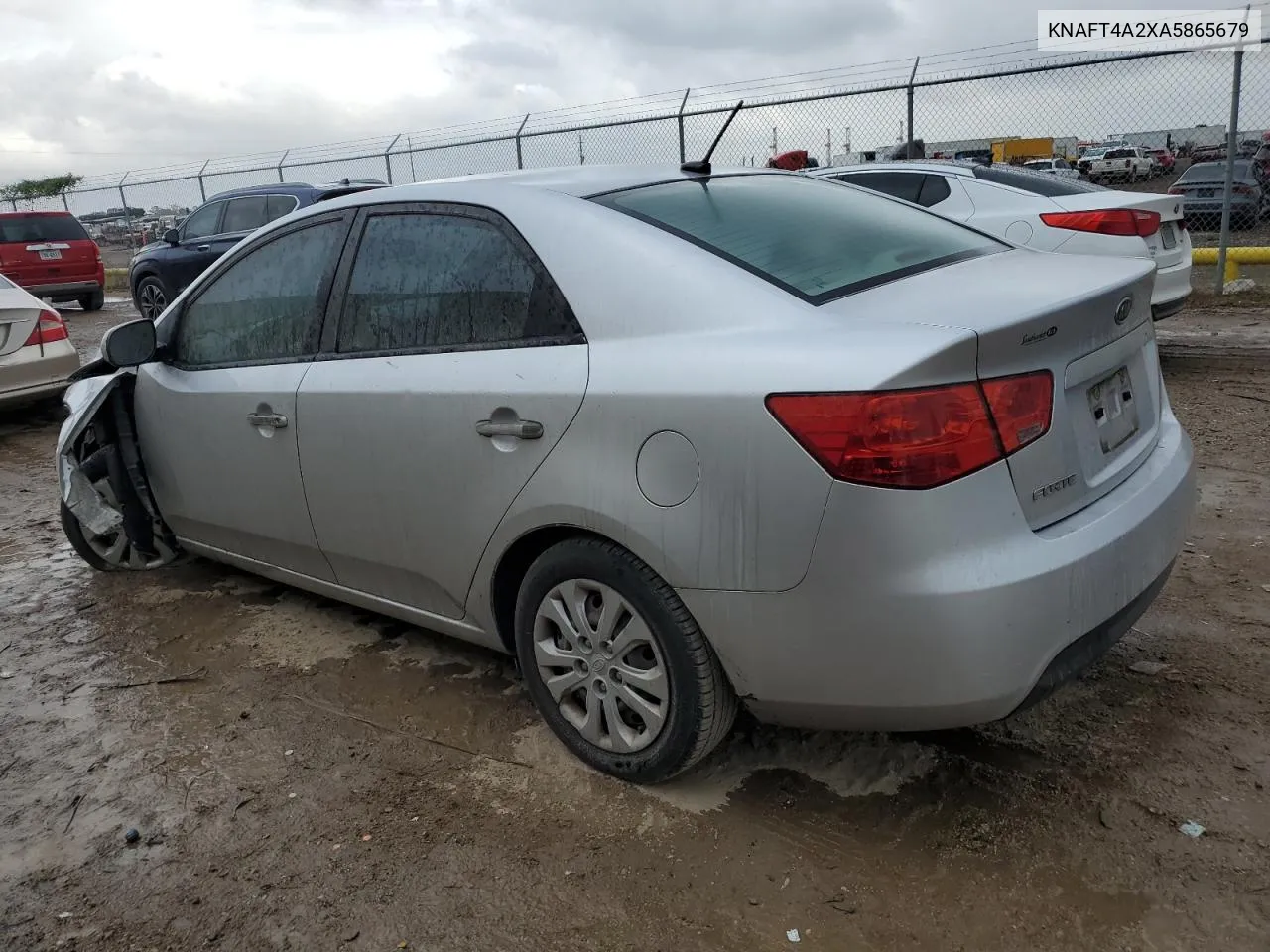 2010 Kia Forte Lx VIN: KNAFT4A2XA5865679 Lot: 77211714