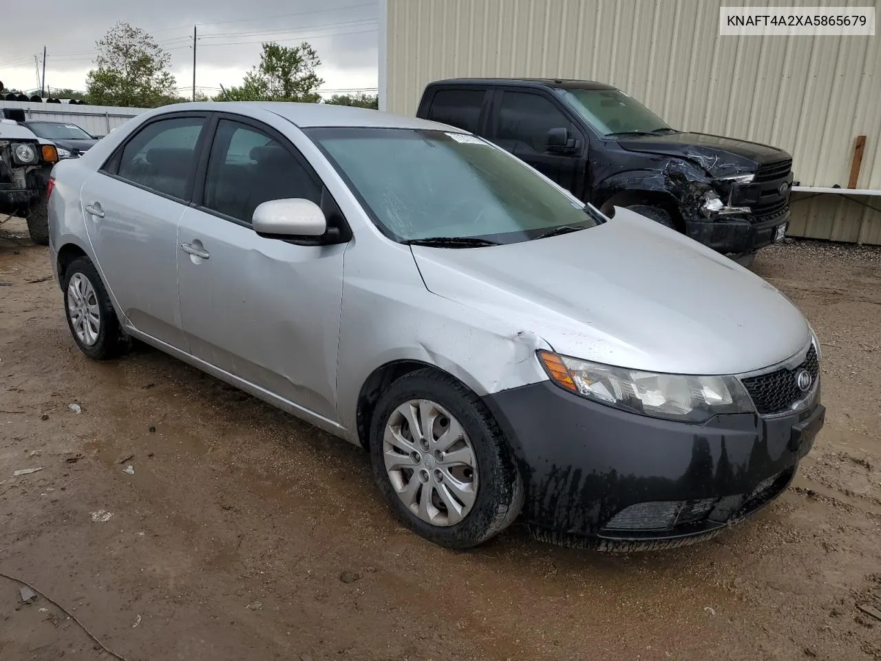 2010 Kia Forte Lx VIN: KNAFT4A2XA5865679 Lot: 77211714