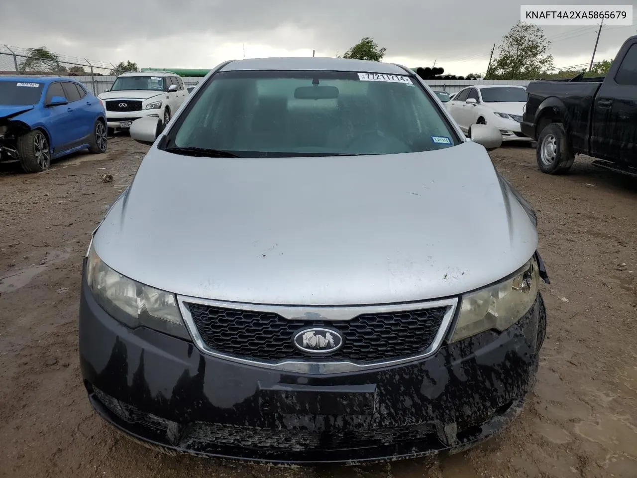 2010 Kia Forte Lx VIN: KNAFT4A2XA5865679 Lot: 77211714