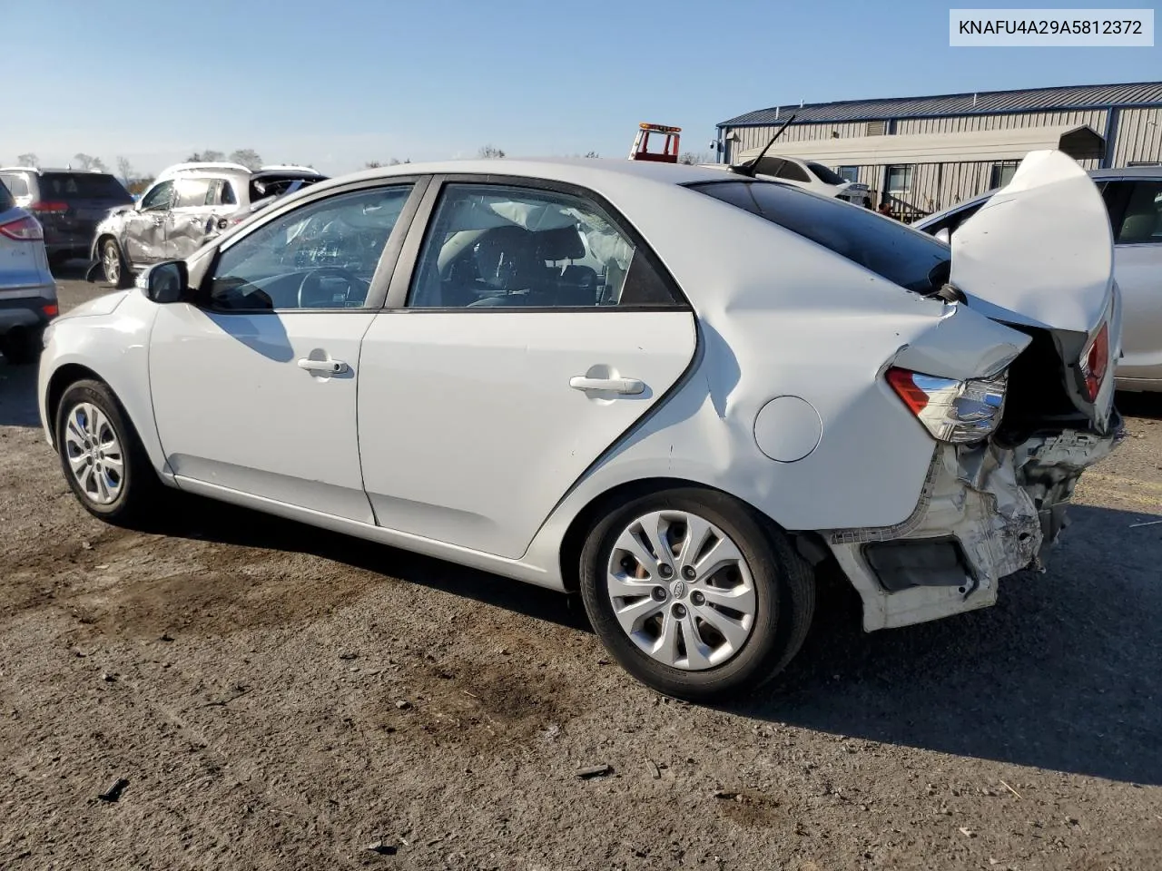 2010 Kia Forte Ex VIN: KNAFU4A29A5812372 Lot: 77256224