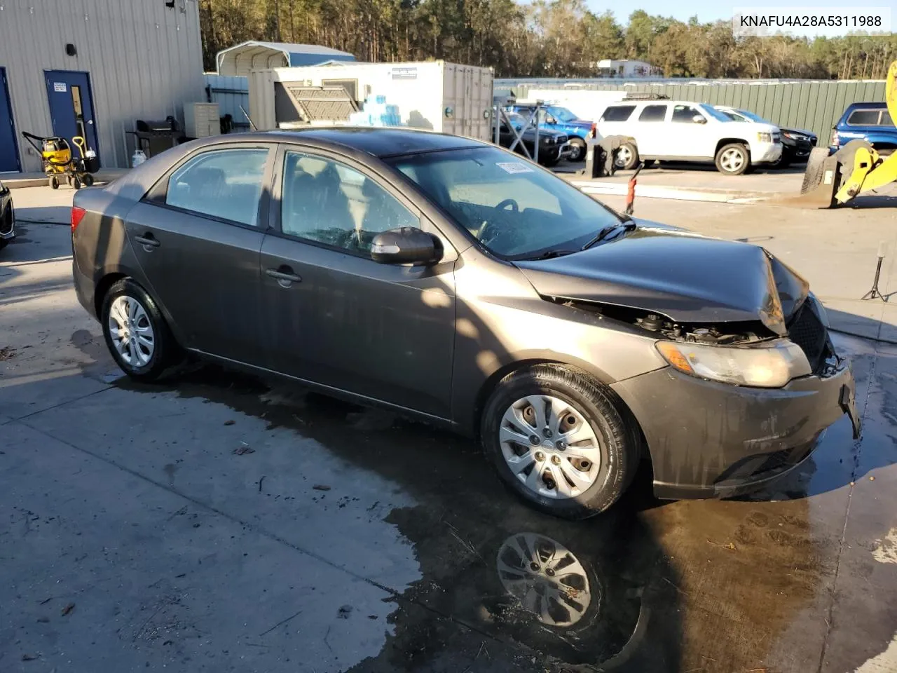 2010 Kia Forte Ex VIN: KNAFU4A28A5311988 Lot: 77433034