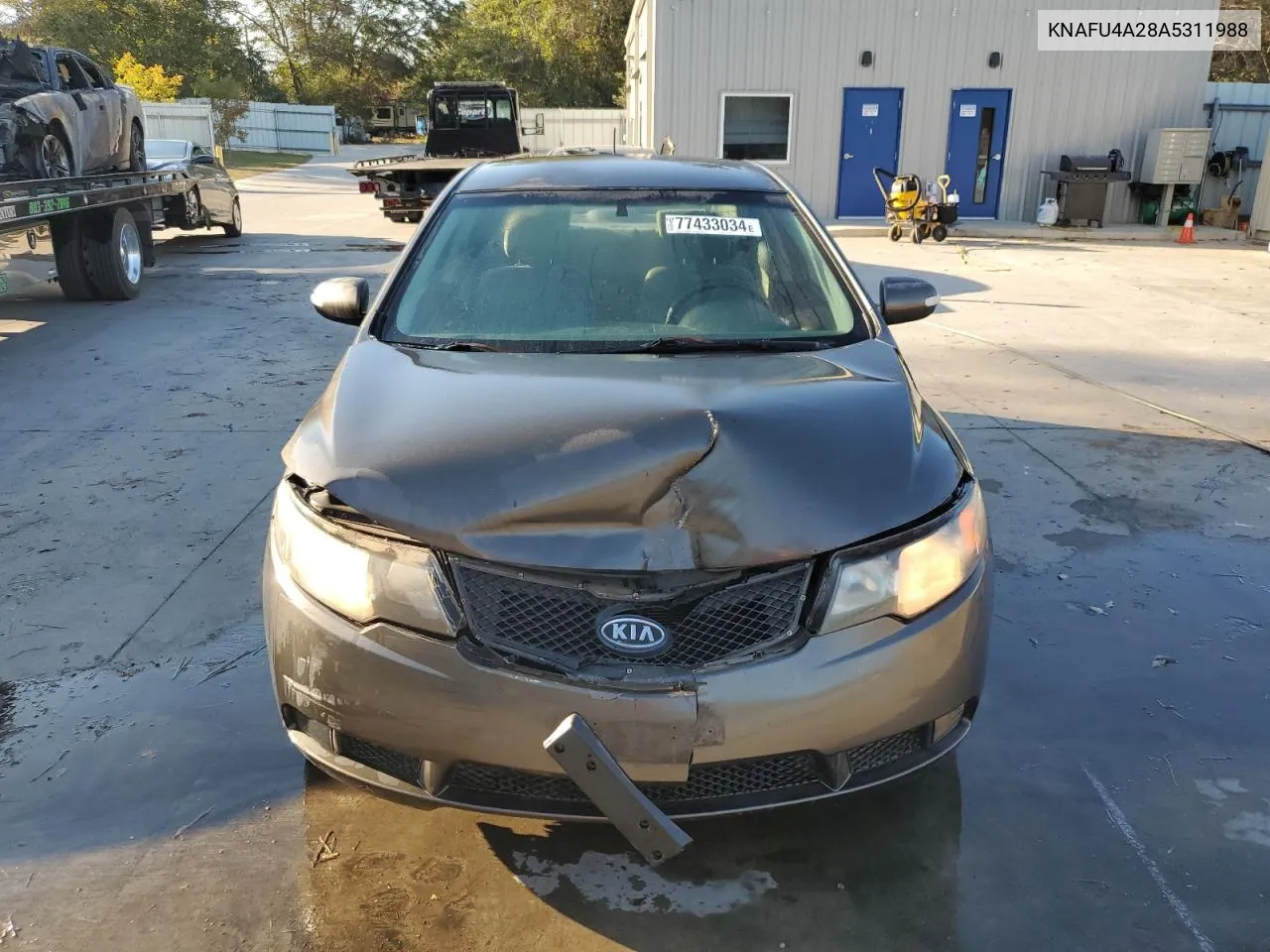 2010 Kia Forte Ex VIN: KNAFU4A28A5311988 Lot: 77433034