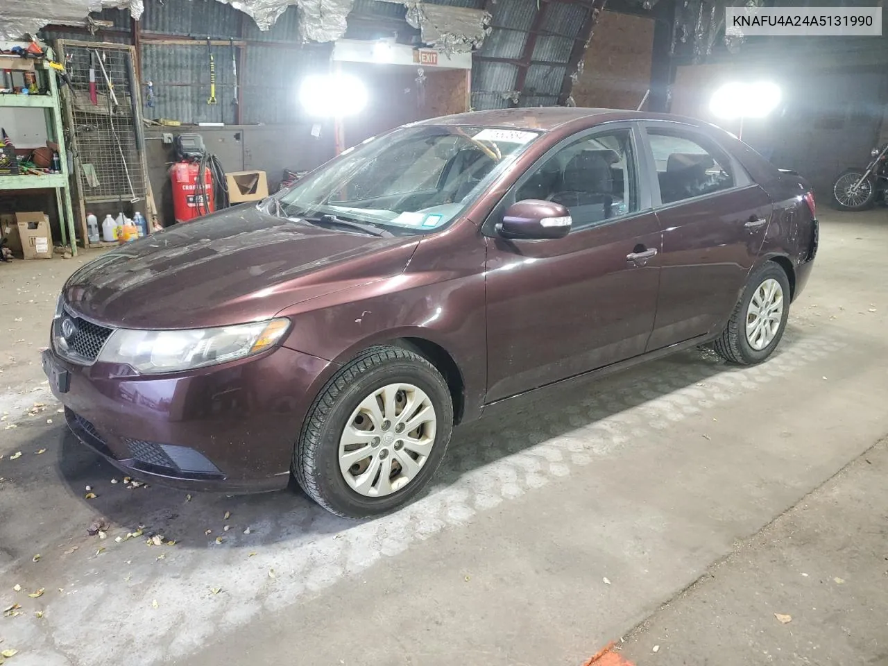 2010 Kia Forte Ex VIN: KNAFU4A24A5131990 Lot: 77550884