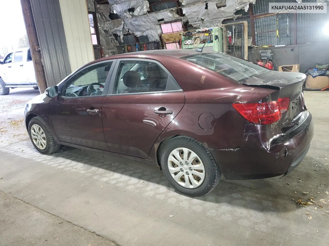 2010 Kia Forte Ex VIN: KNAFU4A24A5131990 Lot: 77550884