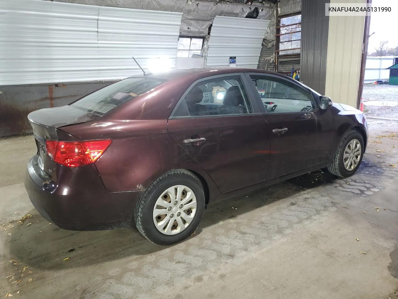 2010 Kia Forte Ex VIN: KNAFU4A24A5131990 Lot: 77550884