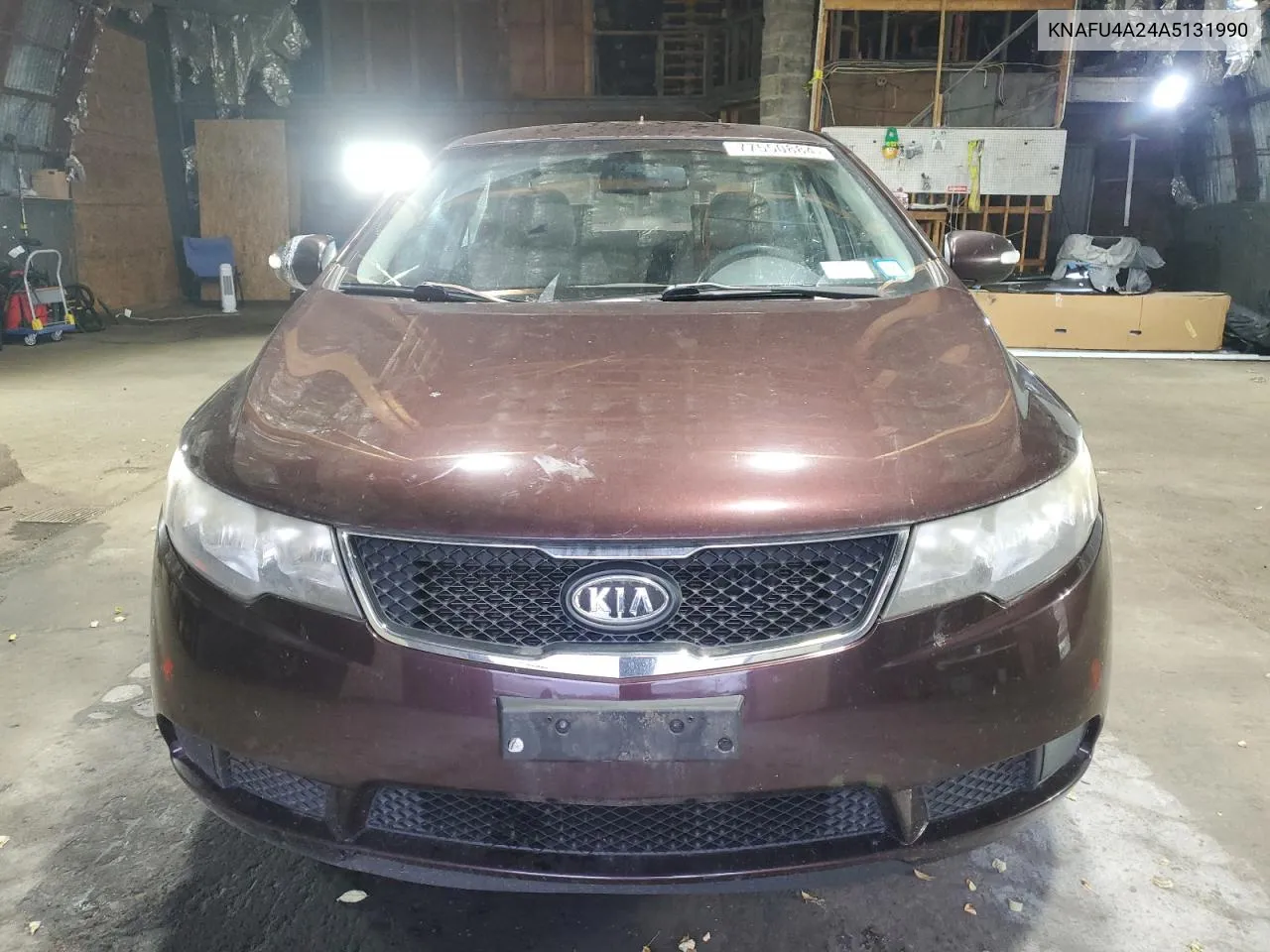 2010 Kia Forte Ex VIN: KNAFU4A24A5131990 Lot: 77550884