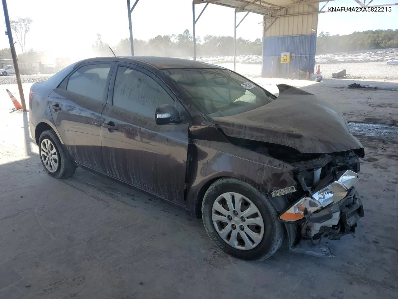 2010 Kia Forte Ex VIN: KNAFU4A2XA5822215 Lot: 77833634