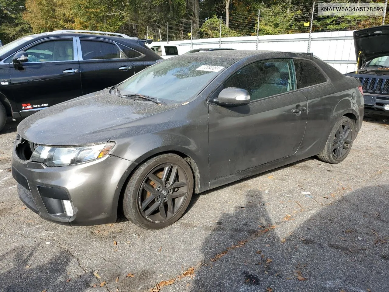 2010 Kia Forte Sx VIN: KNAFW6A34A5178595 Lot: 77834184