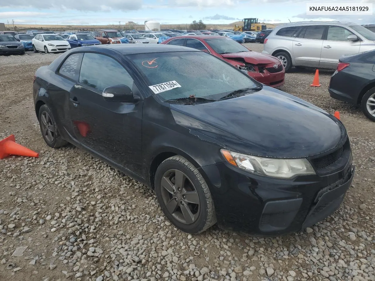 2010 Kia Forte Ex VIN: KNAFU6A24A5181929 Lot: 77871594