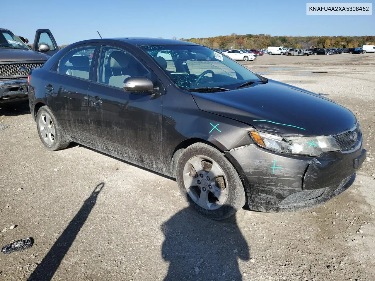 2010 Kia Forte Ex VIN: KNAFU4A2XA5308462 Lot: 77948574