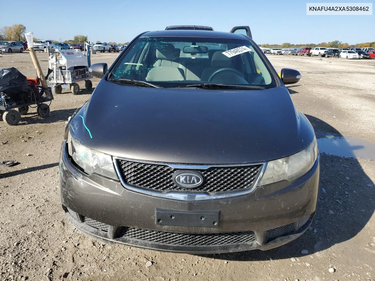 2010 Kia Forte Ex VIN: KNAFU4A2XA5308462 Lot: 77948574