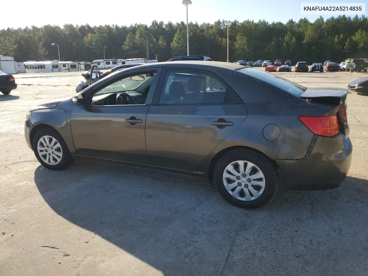 2010 Kia Forte Ex VIN: KNAFU4A22A5214835 Lot: 78043234