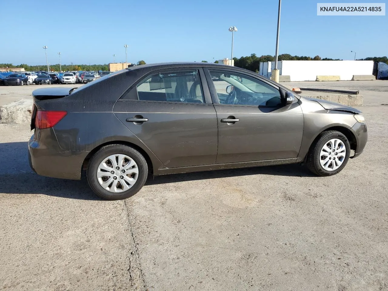 2010 Kia Forte Ex VIN: KNAFU4A22A5214835 Lot: 78043234