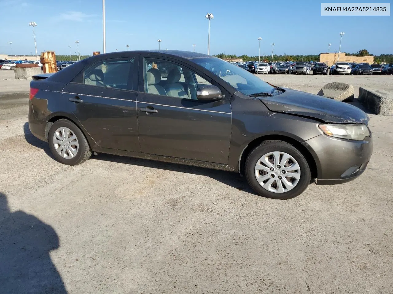 2010 Kia Forte Ex VIN: KNAFU4A22A5214835 Lot: 78043234