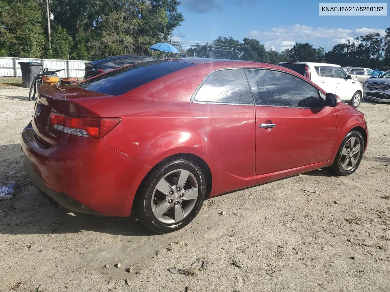 2010 Kia Forte Ex VIN: KNAFU6A21A5260152 Lot: 78276284