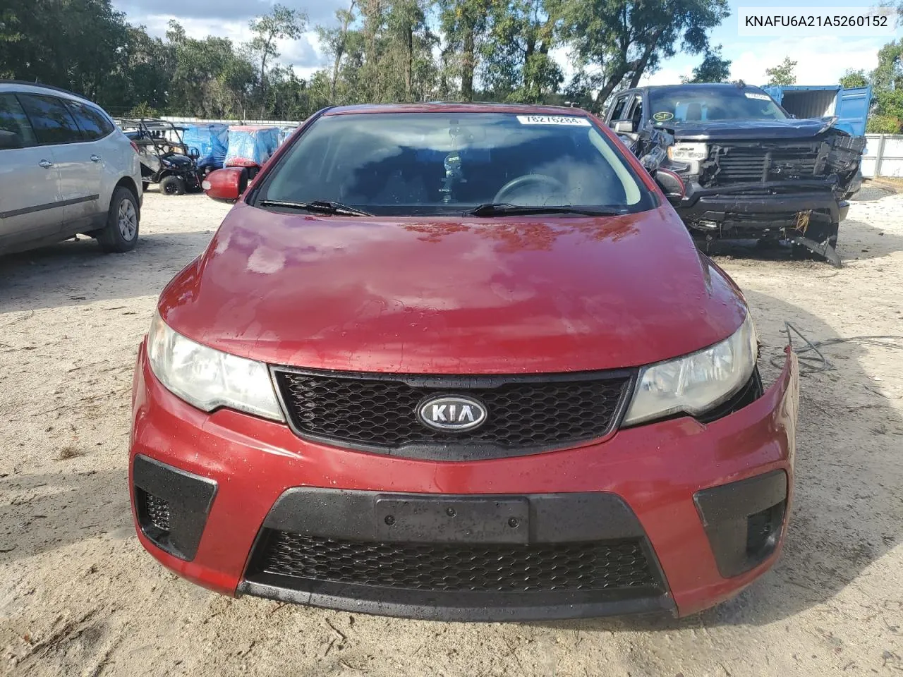 KNAFU6A21A5260152 2010 Kia Forte Ex