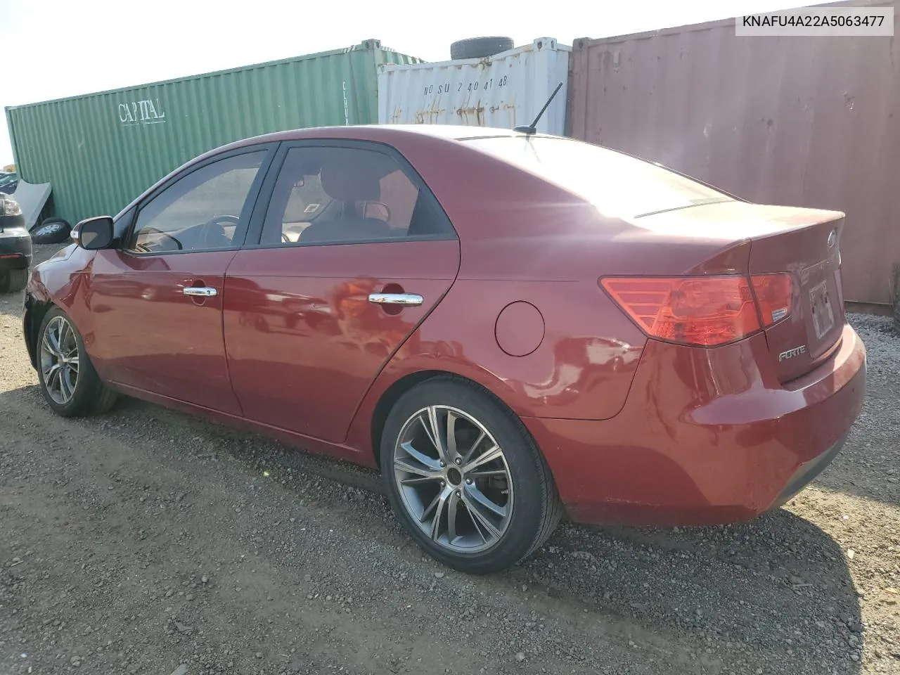 2010 Kia Forte Ex VIN: KNAFU4A22A5063477 Lot: 78362574