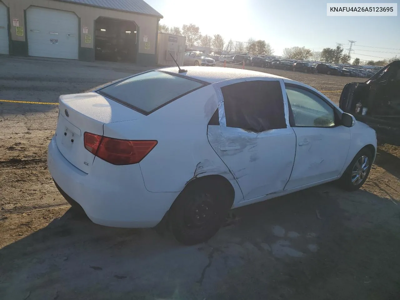 2010 Kia Forte Ex VIN: KNAFU4A26A5123695 Lot: 78633274