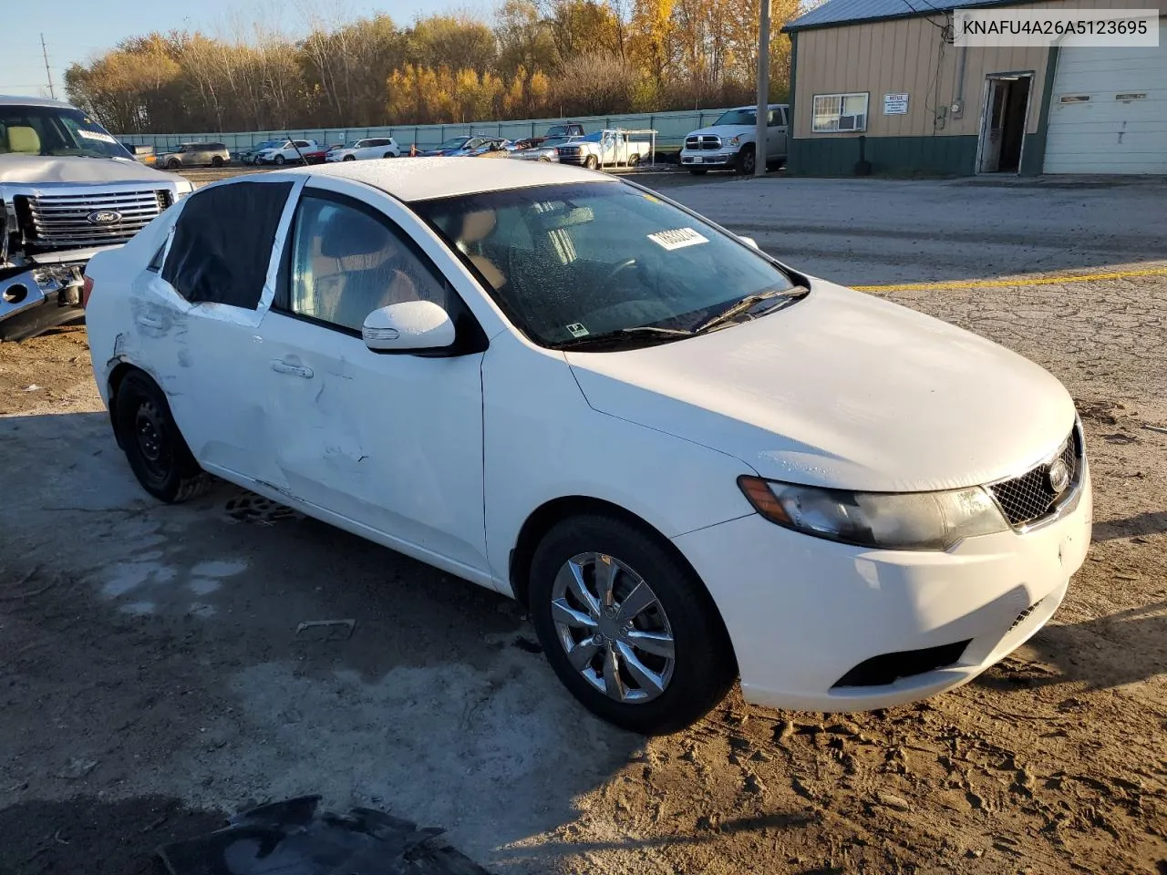 2010 Kia Forte Ex VIN: KNAFU4A26A5123695 Lot: 78633274