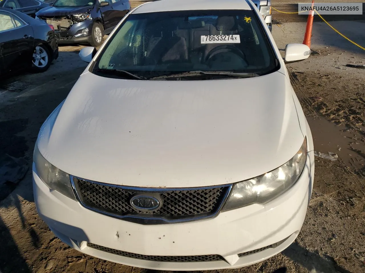 2010 Kia Forte Ex VIN: KNAFU4A26A5123695 Lot: 78633274