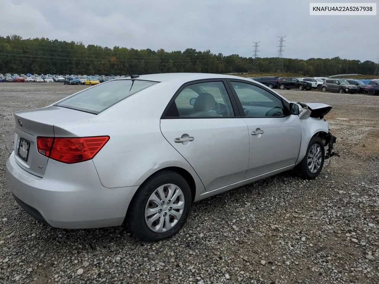 2010 Kia Forte Ex VIN: KNAFU4A22A5267938 Lot: 78934784