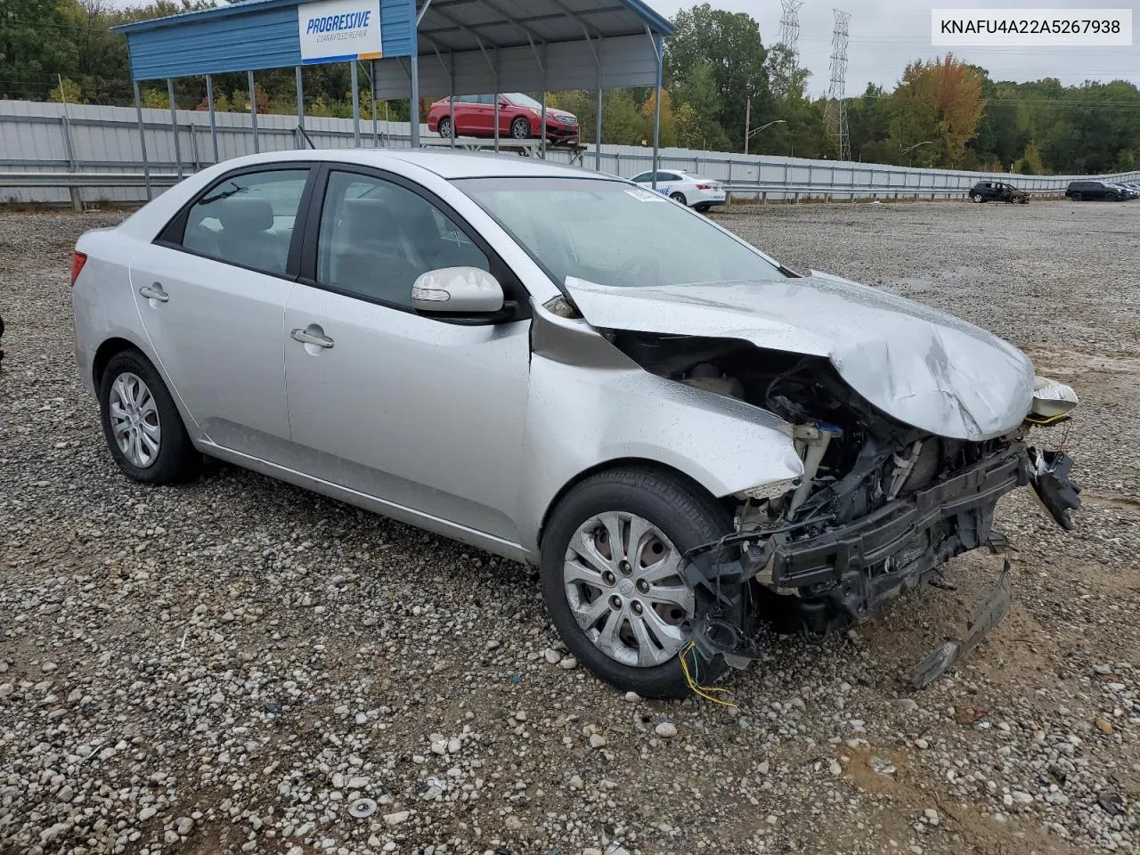 2010 Kia Forte Ex VIN: KNAFU4A22A5267938 Lot: 78934784