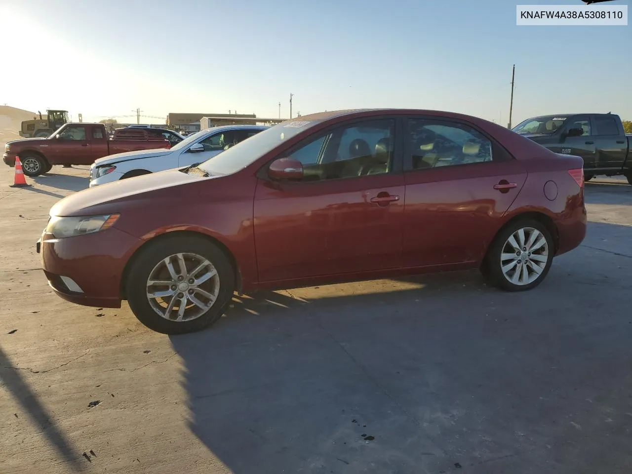 2010 Kia Forte Sx VIN: KNAFW4A38A5308110 Lot: 79517544