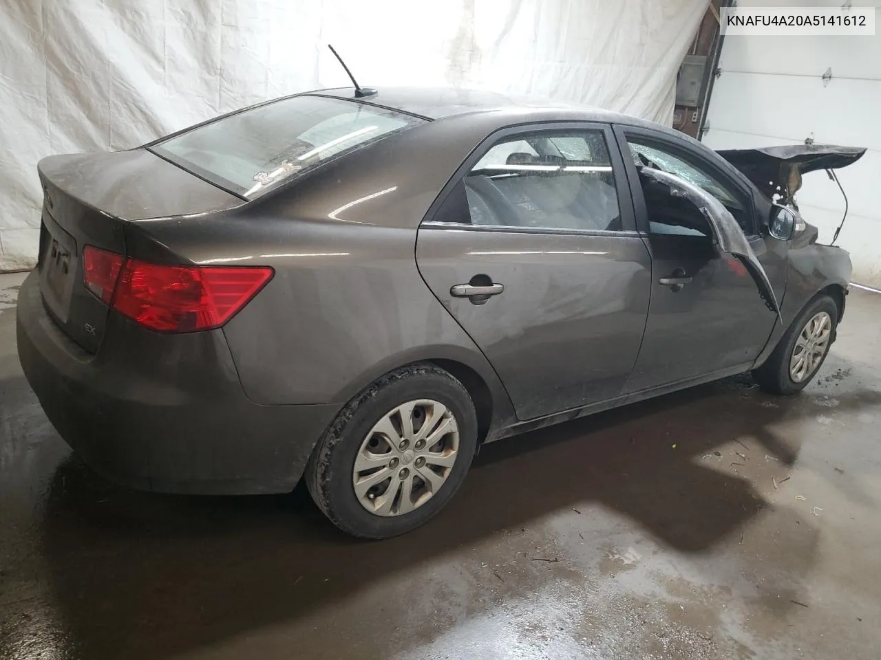 2010 Kia Forte Ex VIN: KNAFU4A20A5141612 Lot: 79616034