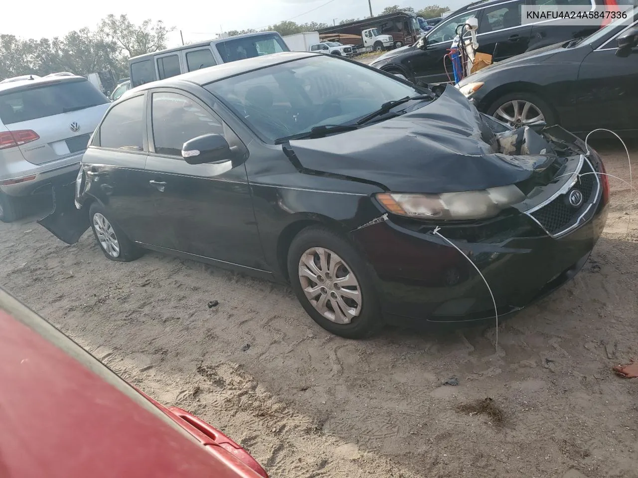 2010 Kia Forte Ex VIN: KNAFU4A24A5847336 Lot: 79754514