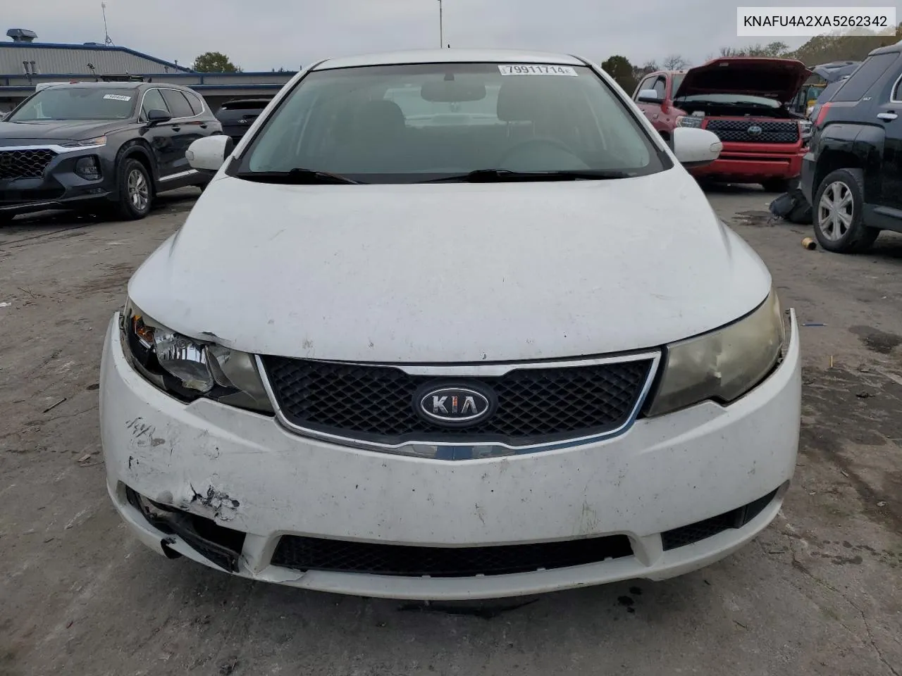 2010 Kia Forte Ex VIN: KNAFU4A2XA5262342 Lot: 79911714